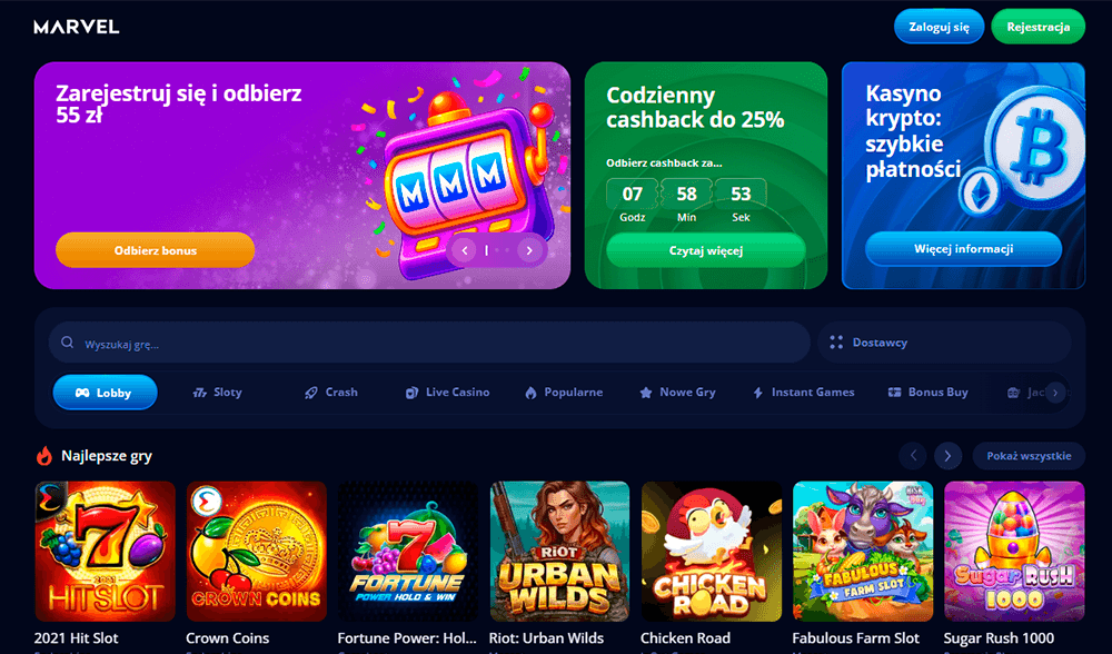 Marvel official website