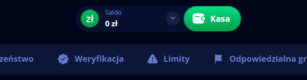 Otwórz sekcję „Wpłata”