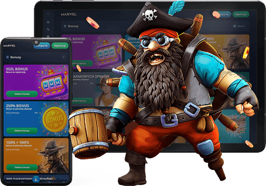 Bonus bez depozytu w Marvel Casino